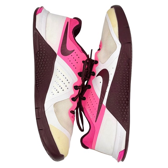 Nike Metcon 2 Women's Pink Blast White Athletic Training Shoes Sz 7.5 821913-106 - Picture 2 of 8